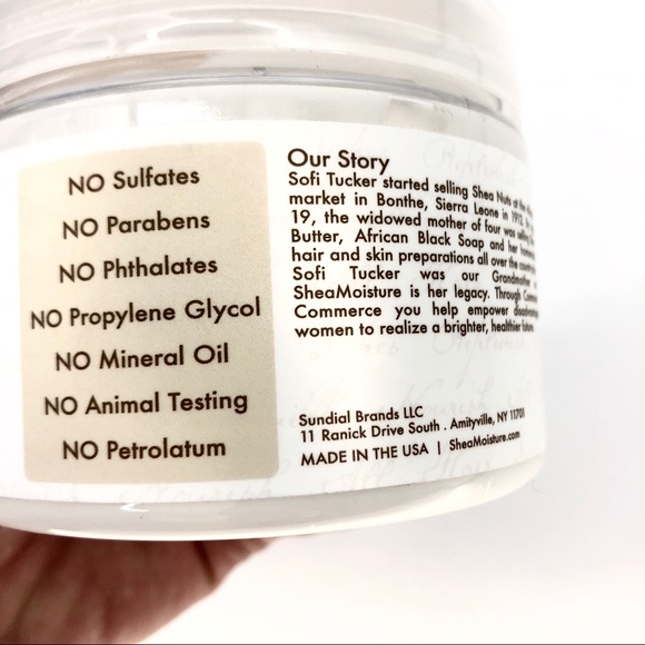 Shea Moisture Virgin Coconut Hydration Hair Mask - Picture 3 of 6